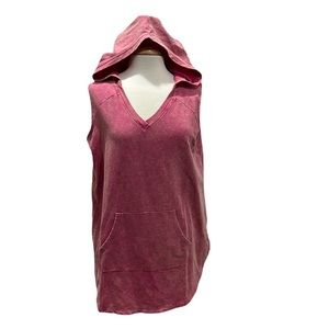 Livi Active Sleeveless Hooded Sweatshirt Size 14/16 NWT